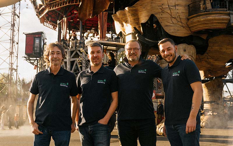 Équipe de l'agence Koro Marketing à Nantes