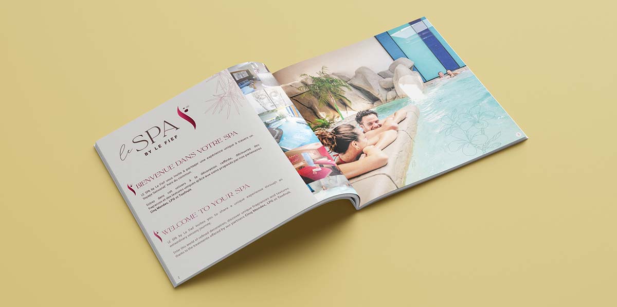 Brochure catalogue sur mesure pour entreprise - Nantes