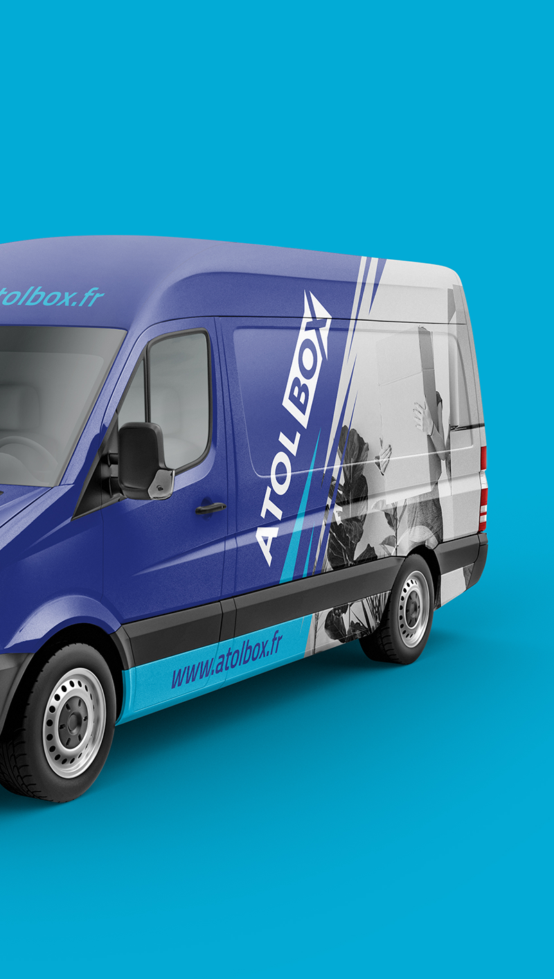 Covering adhesif pour vehicule professionnel a Nantes