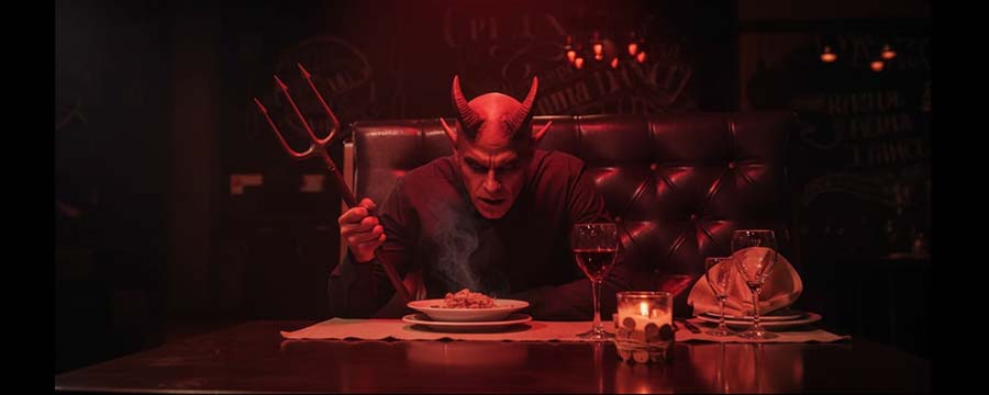 Le diable du web, métaphore des prestataires qui captent votre contenu
