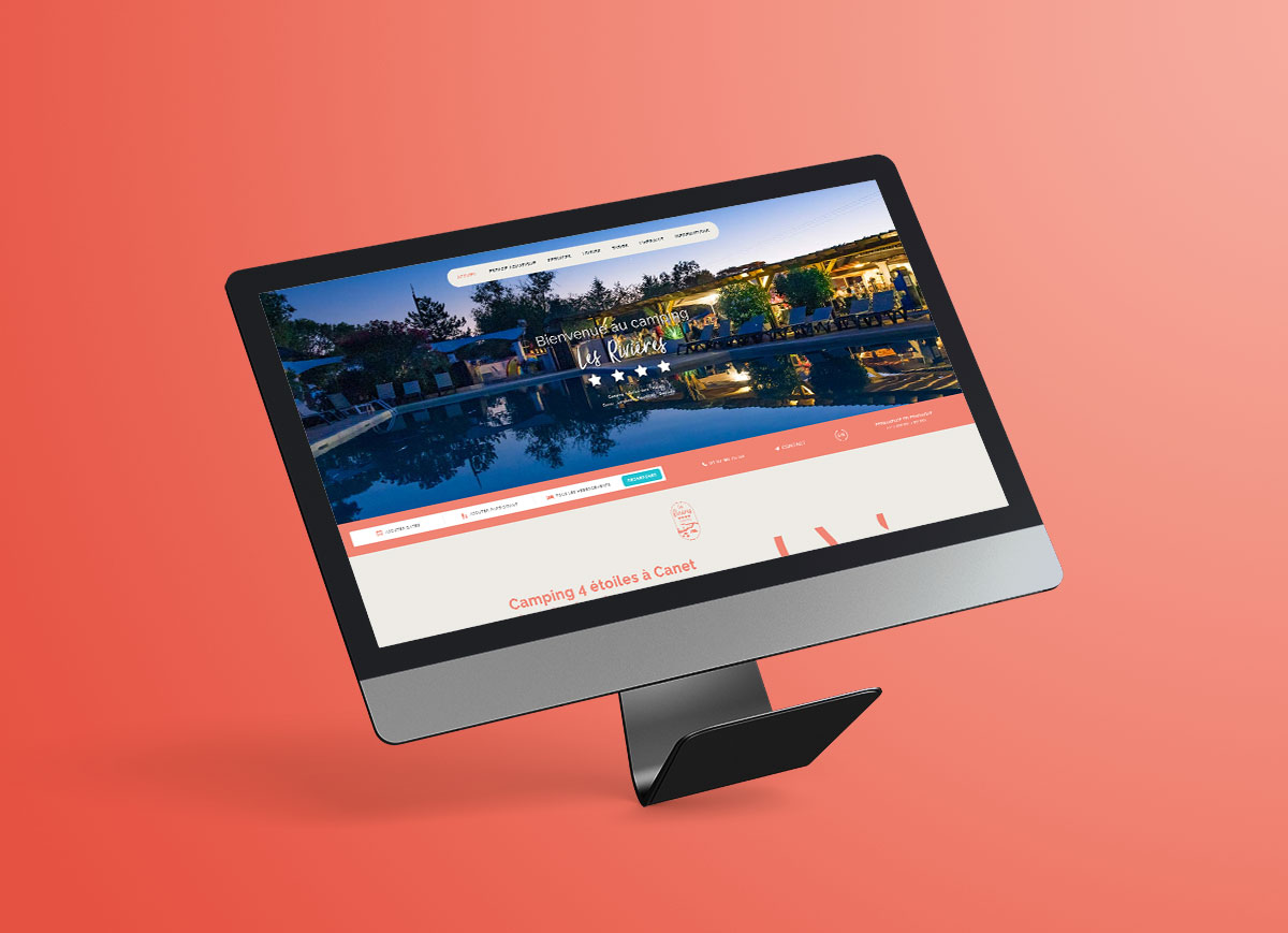 Site web de camping optimise SEO a Nantes