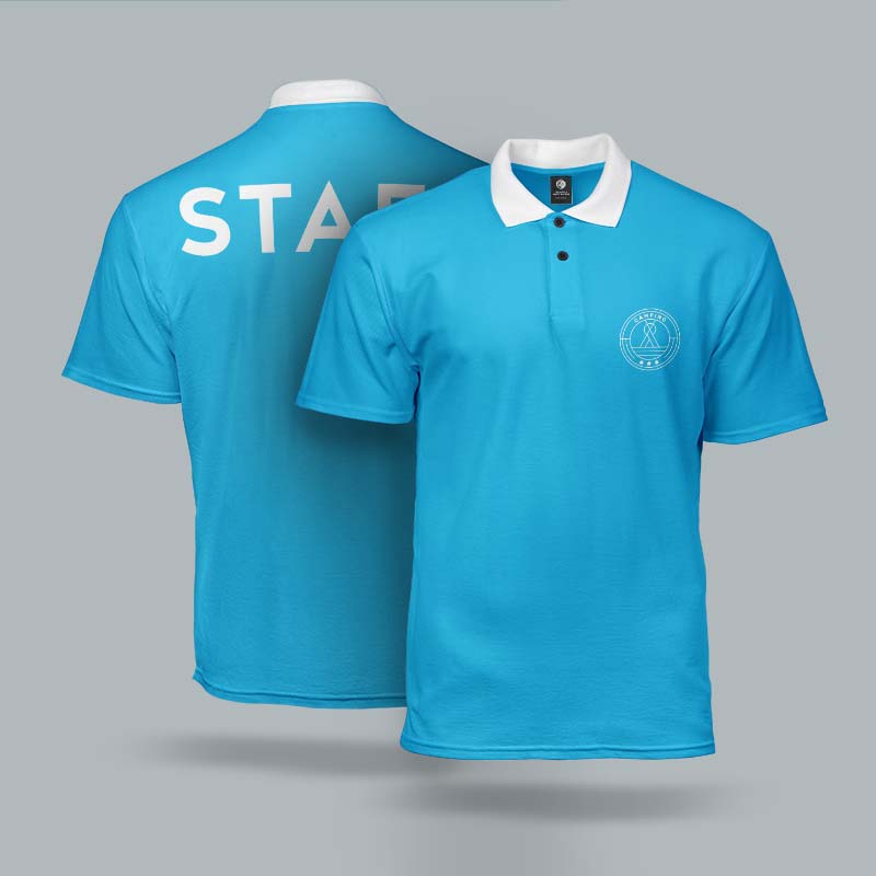 T-shirt et polo personnalisés par flocage et broderie - camping