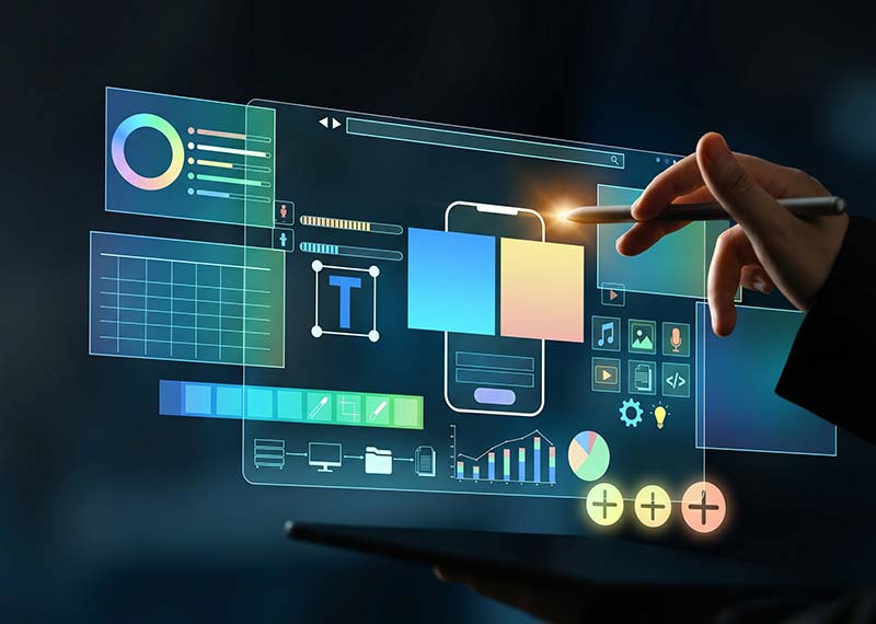 Maquette UX/UI responsive pour site web professionnel à Nantes