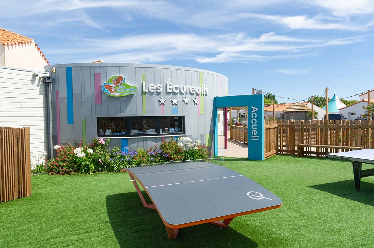 Photo professionnelles du parc du camping en Vendée réalisées par Koro Marketing