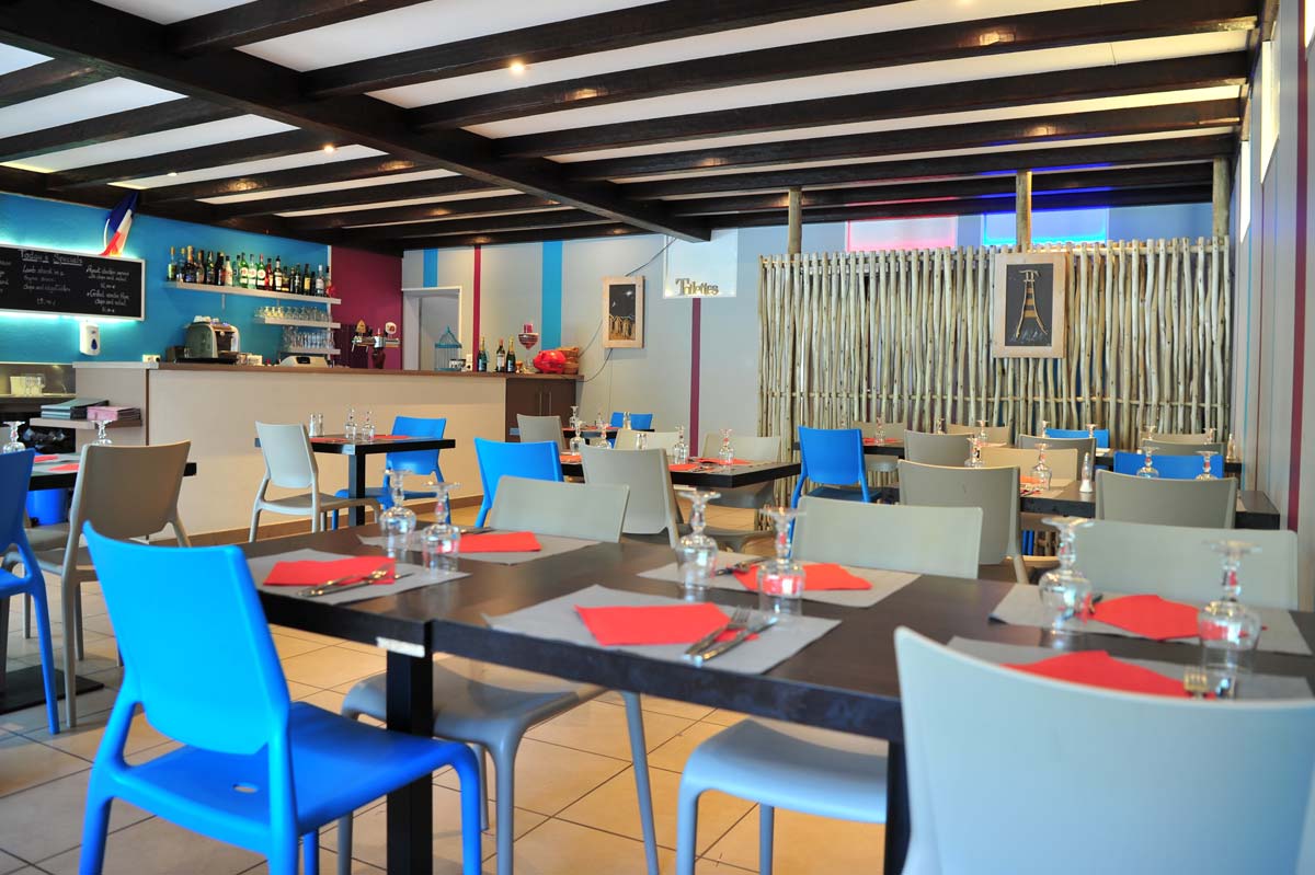 Photo professionnelle d'un restaurant de camping, reportage photo par Koro Marketing