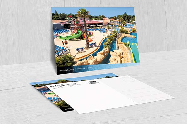 Création et impression de cartes postales pour entreprises