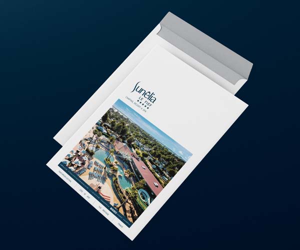 Conception et impression Enveloppe pochette personnalisée à Nantes