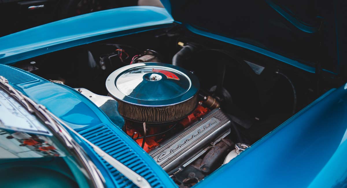 Moteur de voiture américaine au Garage Greg Import USA