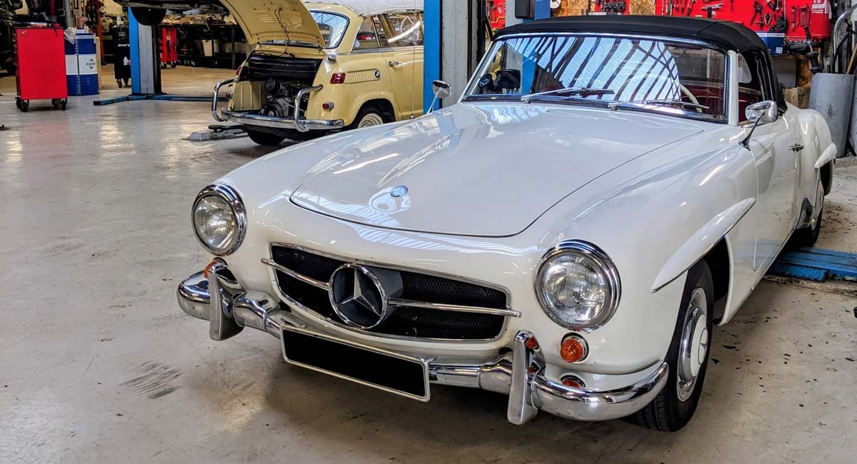 Réparation Mercedes au Garage des Hauts Pavés à Nantes