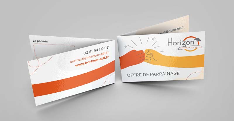 Carte de parrainage Horizon Loisir pour la Vendée