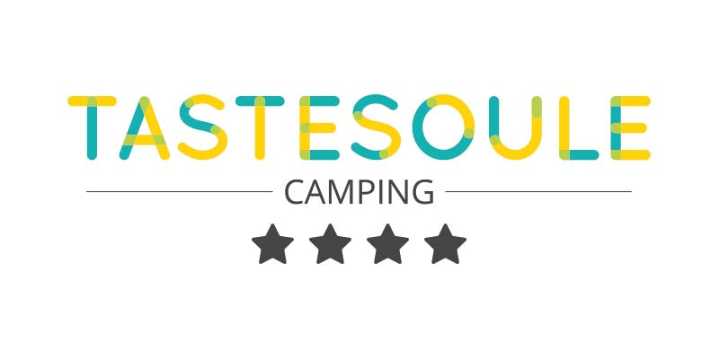 Logos pour camping conçu par l'agence de communication nantaise Koro Marketing